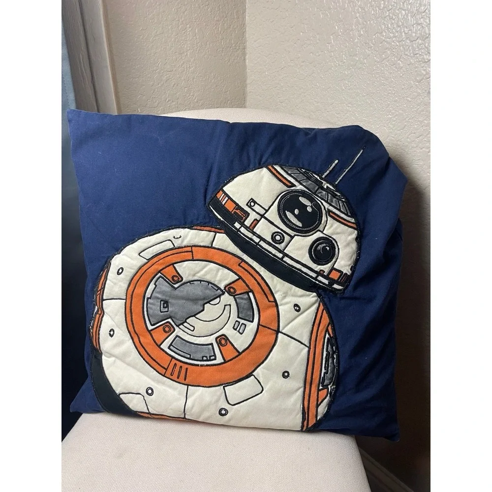 Pottery barn kids Star Wars bb-8 decorative sham with pillow